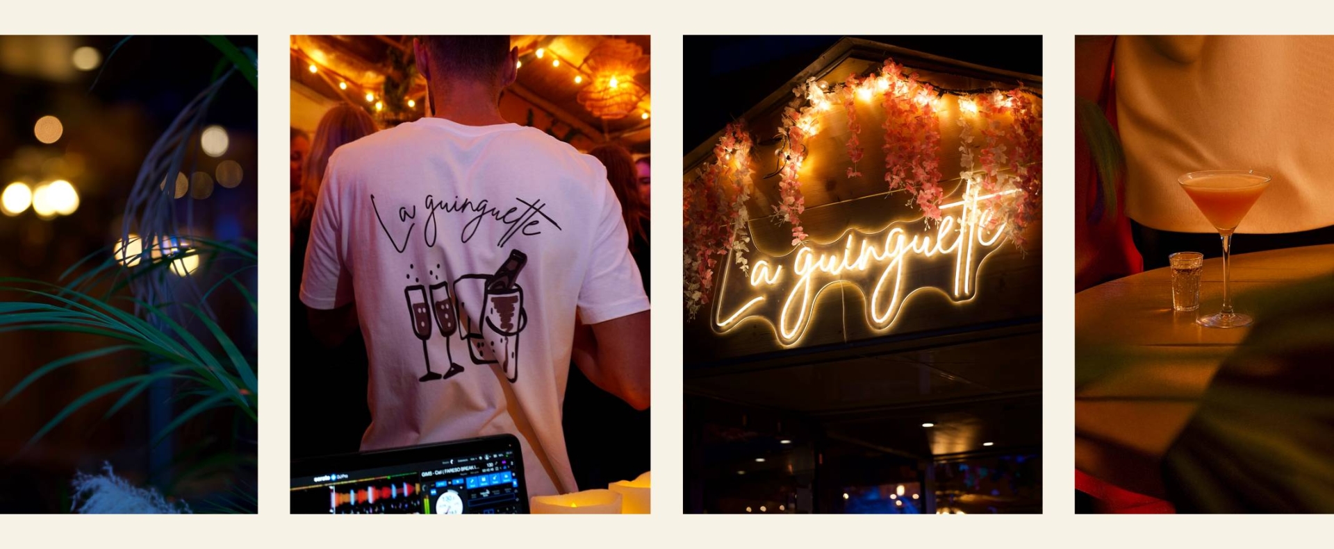 Le bar - La Guinguette restaurant nice - Restaurant Ambiance Nice - restaurant festif nice - bar festif nice - Manger à Nice